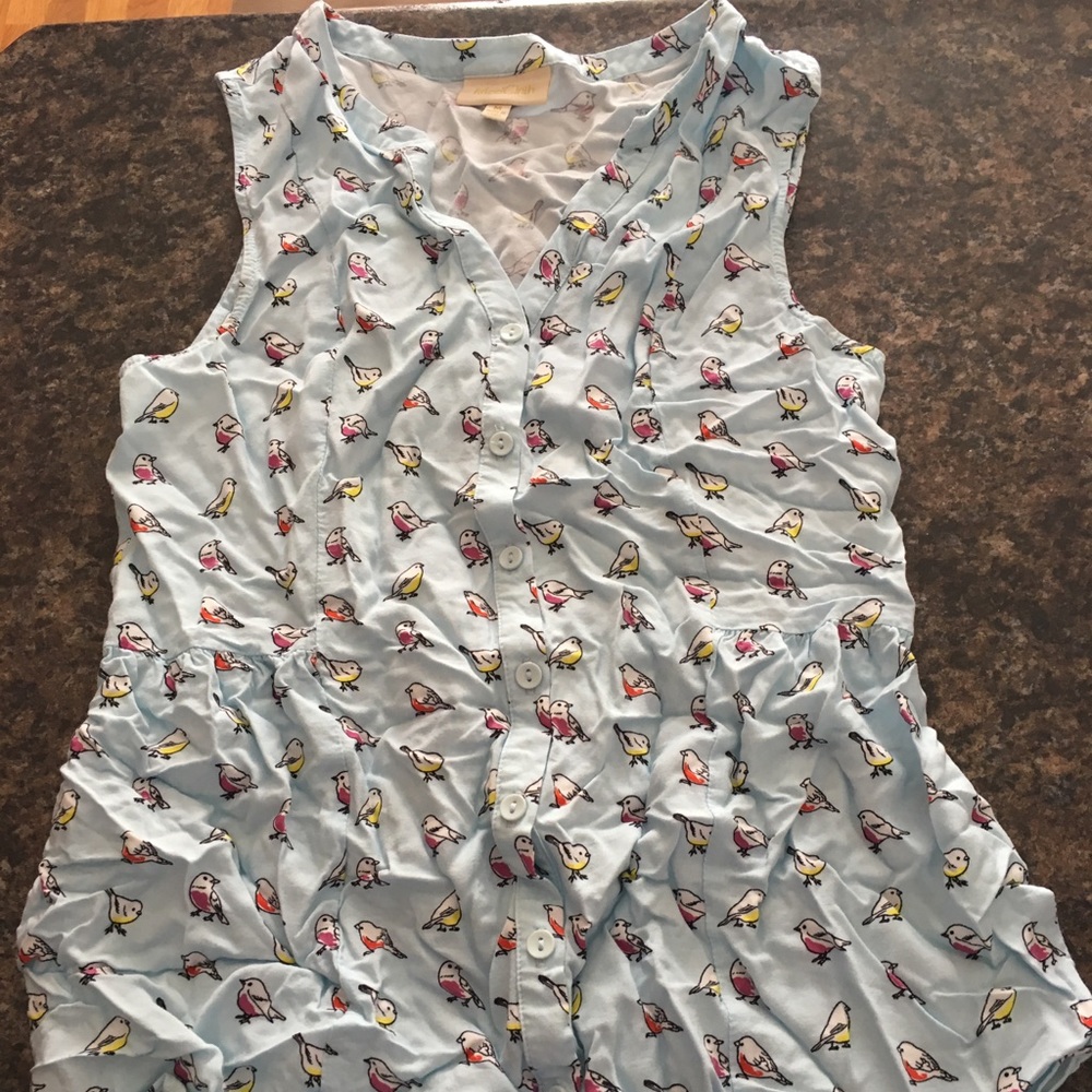 *2/$15* Modcloth women’s bird blouse